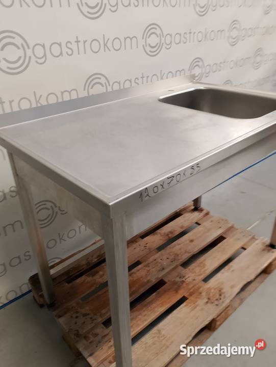 Stół ze zlewemP 120x70x85 dolnośląskie Wrocław