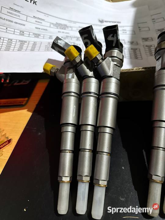 Komplet wtryskiwaczy regeneracji do BMW E60 530D Bielawa