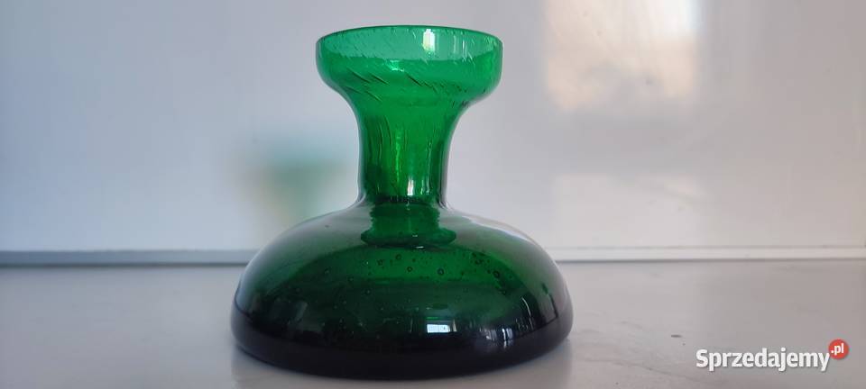 Świecznik szkło antico Antyki, Sztuka, Kolekcje Tarnowskie Góry