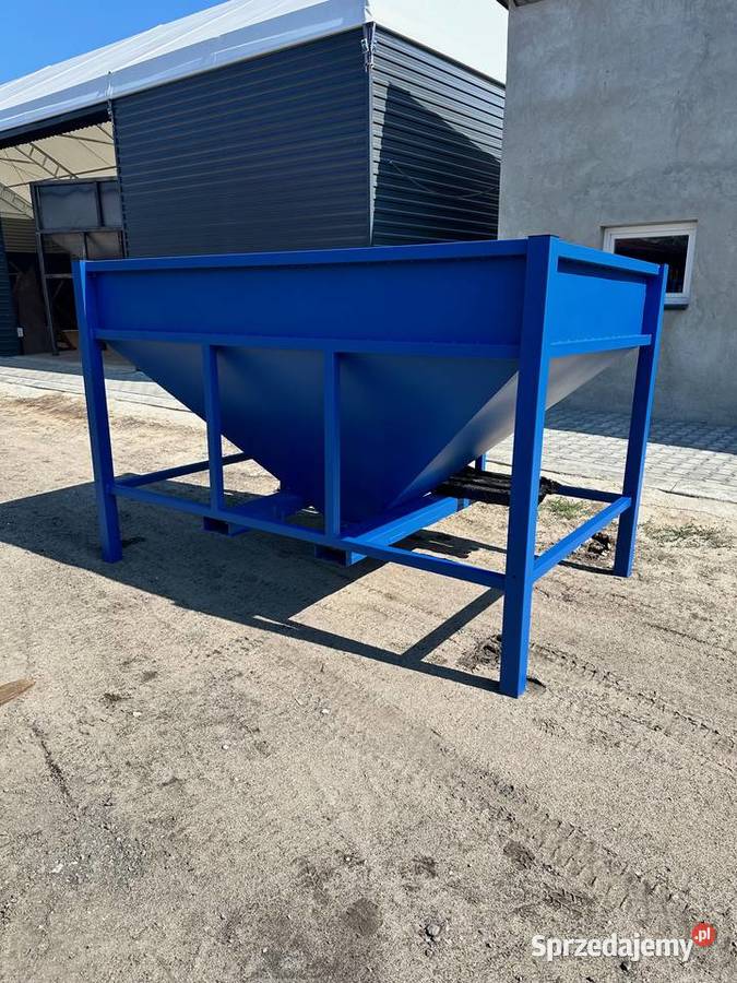 Kosz przyjęciowy lejek 3m3 GWARANCJA Niedrzew Pierwszy