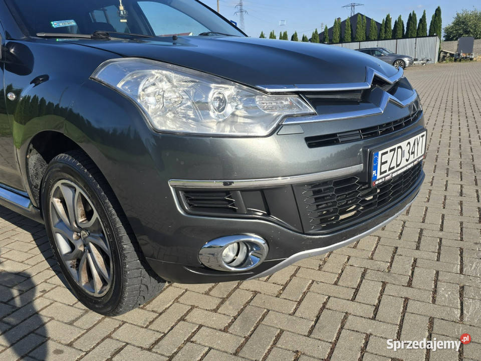Citroen CCrosser 22hdi Skóry7 OsoboweNaviNapęd wspomaganie kierownicy łódzkie Kutno