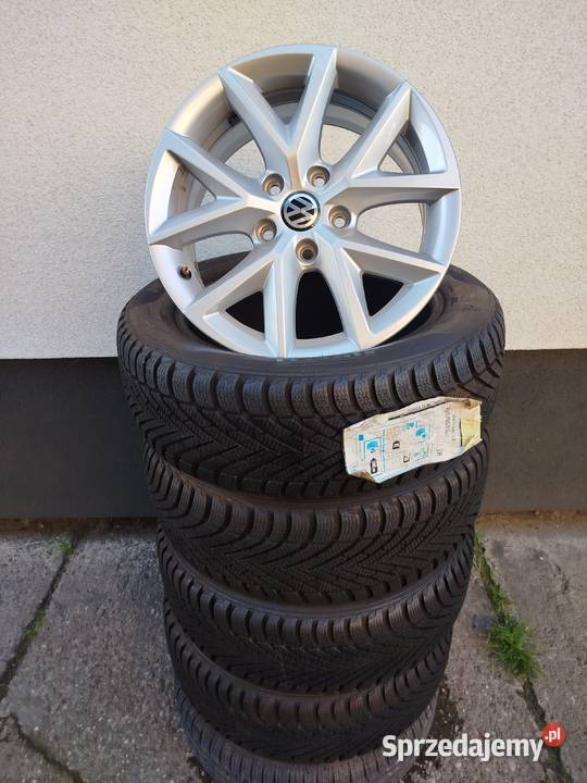 B017 KOŁA ALUFELGI Nowe 5x112 Zima 20555R16 Vw Bąków