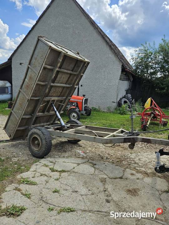 Przyczepa jedno osiowa Załuczne
