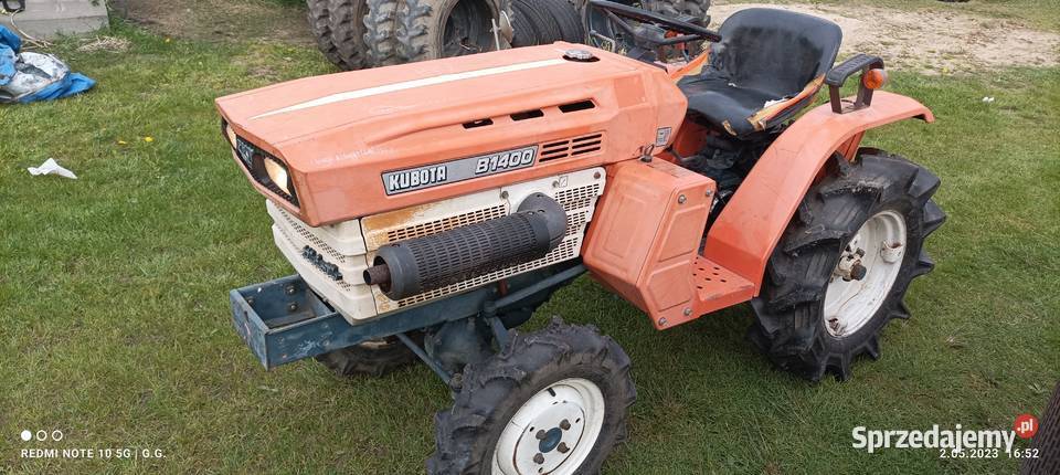 KUBOTA B1400 4x4 mazowieckie Łubno