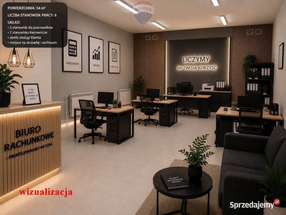 Do wynajęcia lokal 54 m2 os Ustronie Radom