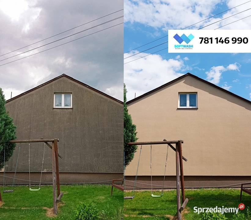 Miękkie Mycie Elewacji WAHOsoftwash Mycie Kostki Leżajsk