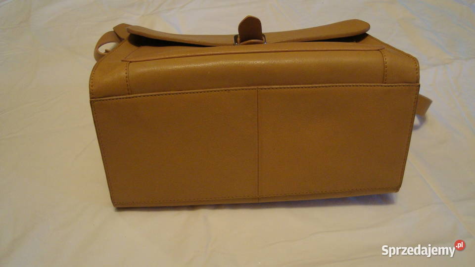 Torebka damska z naturalnej skóry piękna Warszawa sprzedam