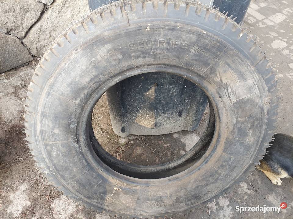 4 OPONY STOMIL 650 16C Bieżnikowane NYSA ŻUK Otmuchów