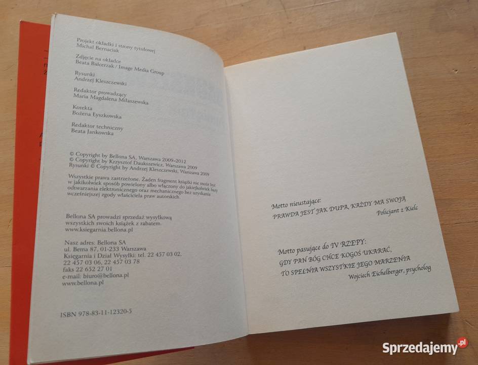 Książka Pamiętnik IV Rzepy Krzysztof Daukszewicz Dąbrowa Górnicza