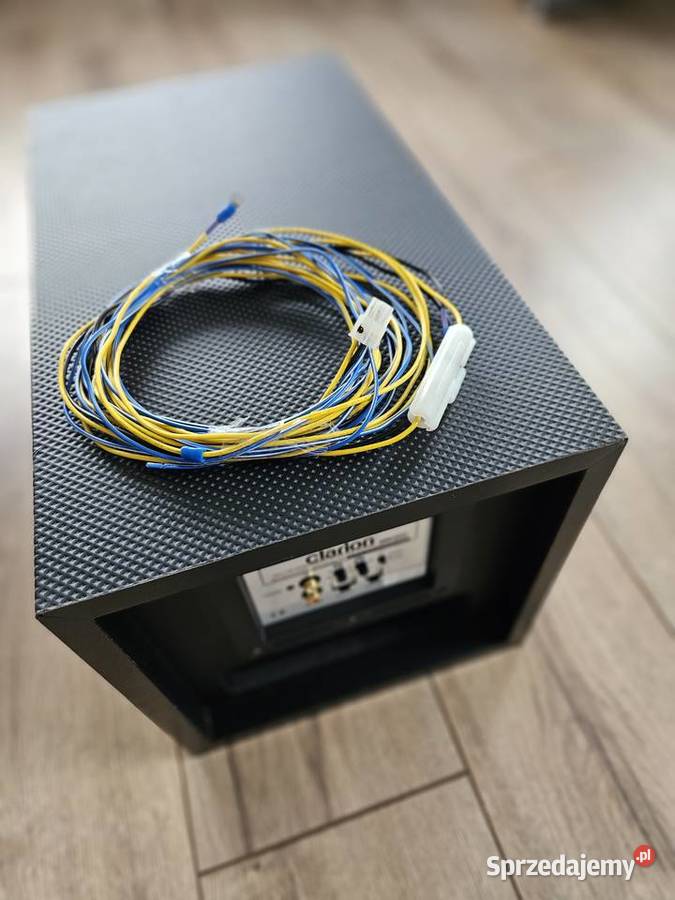 Subwoofer aktywny samochodowy CLARION SRV202 Warszawa