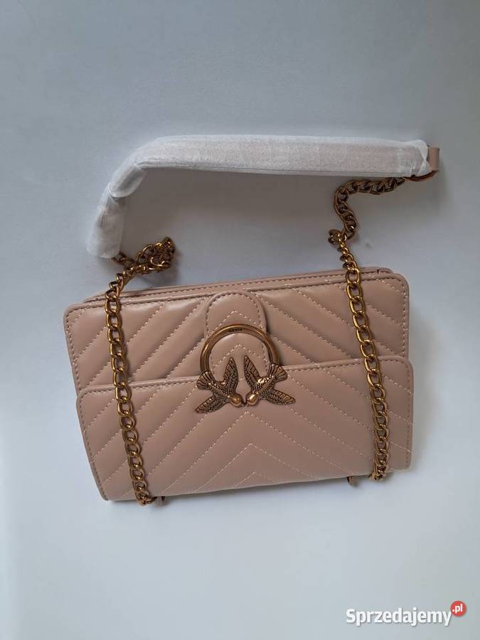 nowa beżowa torebka 24x14x8 brak metki świętokrzyskie