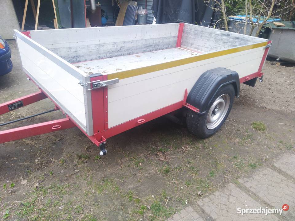 Przyczepka samochodowa Stema 750 aluminiowa Miedziana Góra