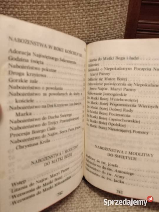 Modlitewnik Osób Starszych 1990 dolnośląskie Wałbrzych