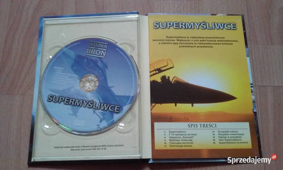 Supermyśliwce Wojna i Broń DVD Szczecin