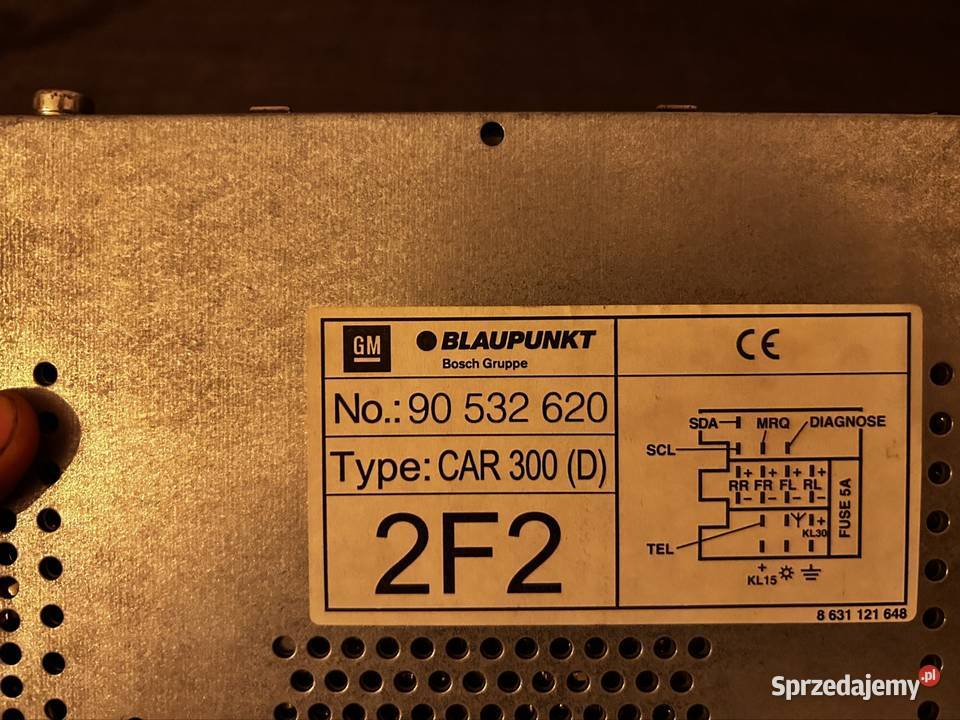 Radio Blaupunkt Car 300 Jaworzno