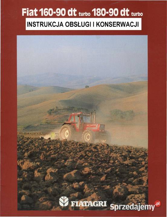 Instrukcja obsługi Fiat FiatAgri 16090 18090 DT Pozostałe Szamotuły