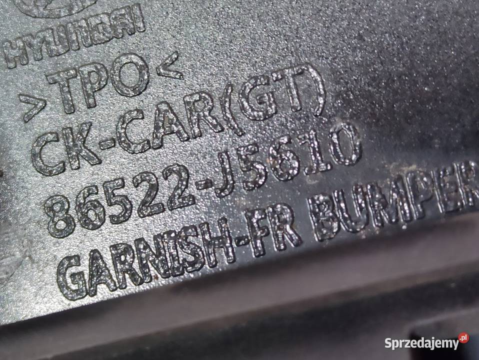 Kratka Zderzaka Prawy Przód Kia Stinger GT