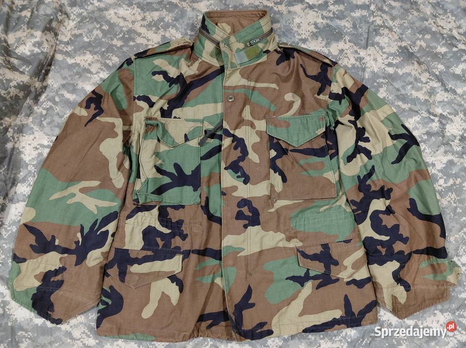 Kurtka m65 woodland medium x short 93r dolnośląskie