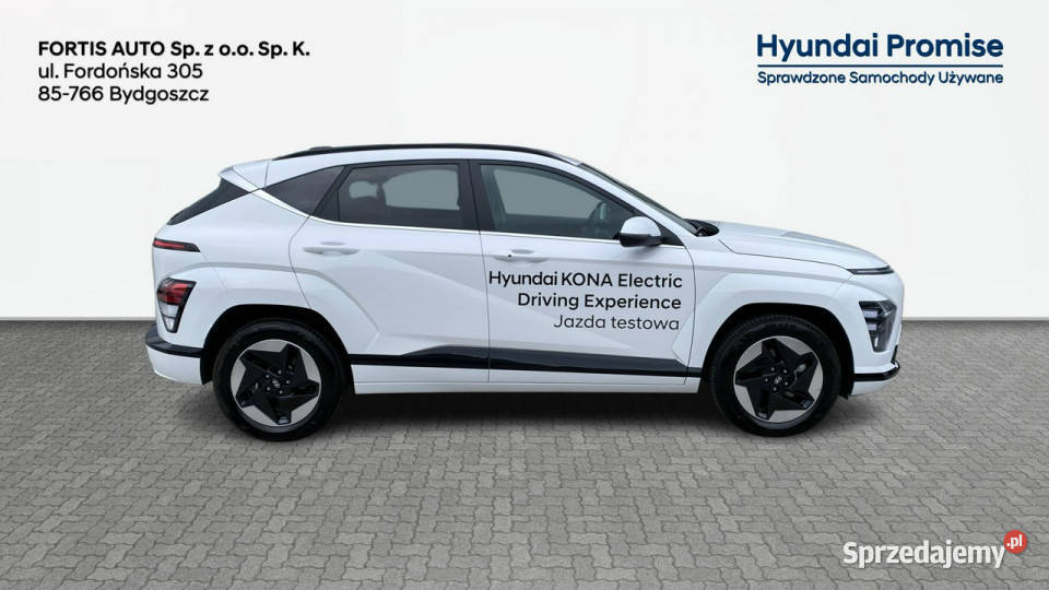 Hyundai Kona 65 kWh zasięg 514 EXECUTIVE Pompa asystent pasa ruchu Bydgoszcz