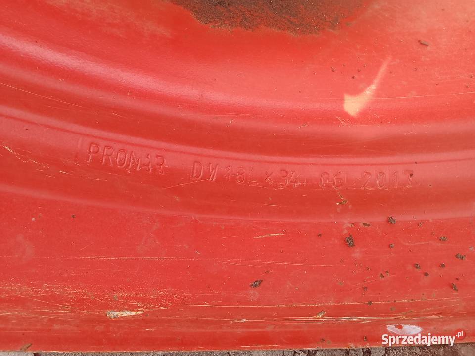 Felga Fendt DW 18x34 Części i osprzęt rolniczy Rudno sprzedam