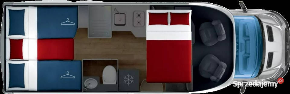 samochody kempingowe Ford Giottiline Siena 395F Janki