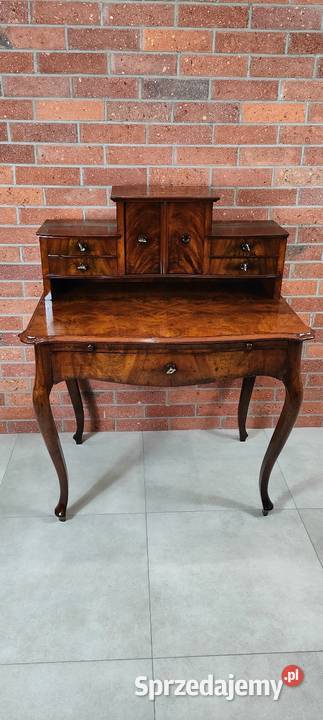 Piękne biurko sekretarzyk Ludwik Filip antyk lubuskie Łagów