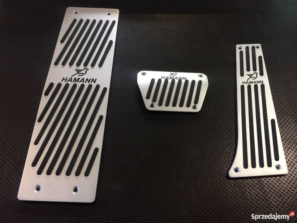 NAKLADKI NA PEDALY ALUMINIOWE BMW 39 LOGO Hamann Starachowice