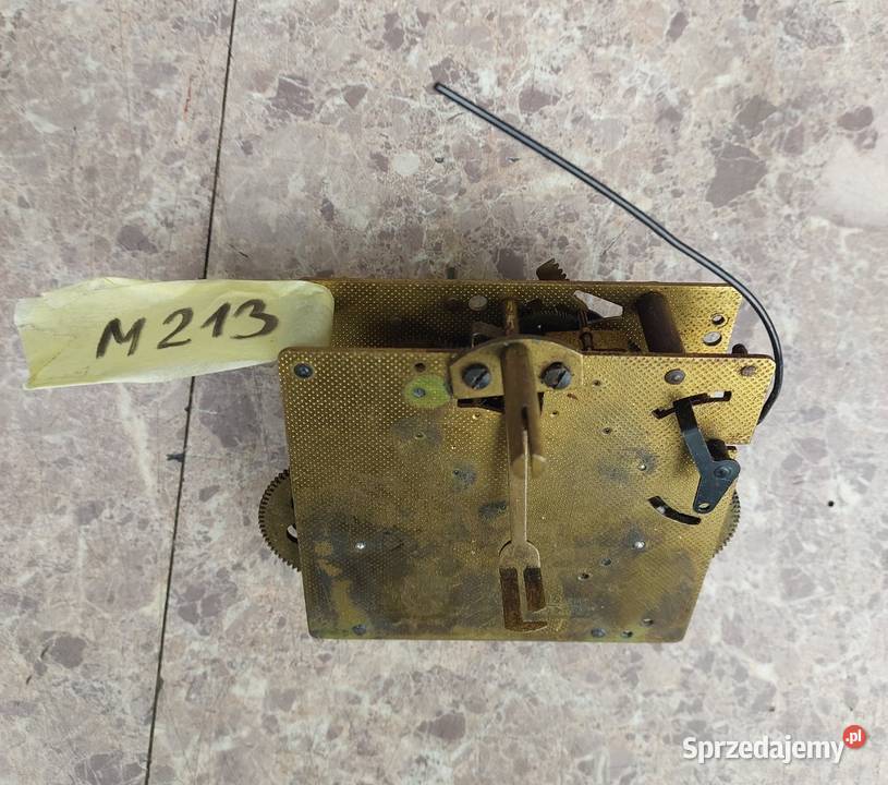 M213 Mechanizm starego zegara ściennego FHS pomorskie Tczew