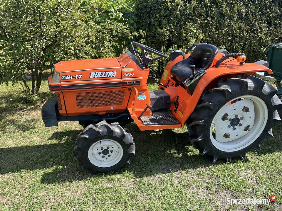 Traktorek Kubota Bulltra ZB117 4x4 17 Ciągnik Pozostałe podkarpackie Leżajsk