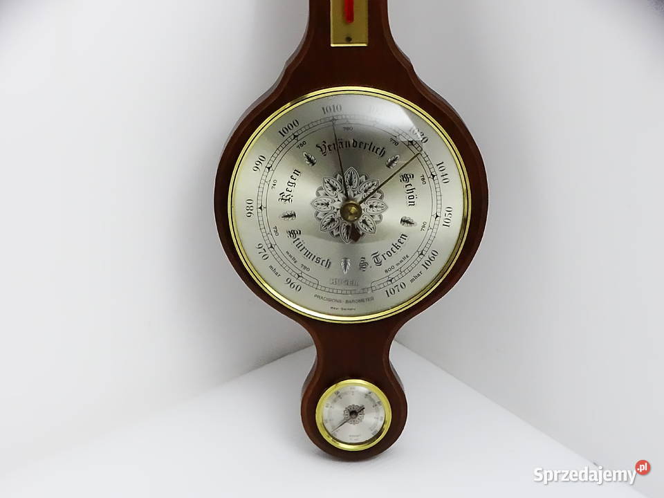 Analogowa stacja pogody termometr barometr Biłgoraj sprzedam