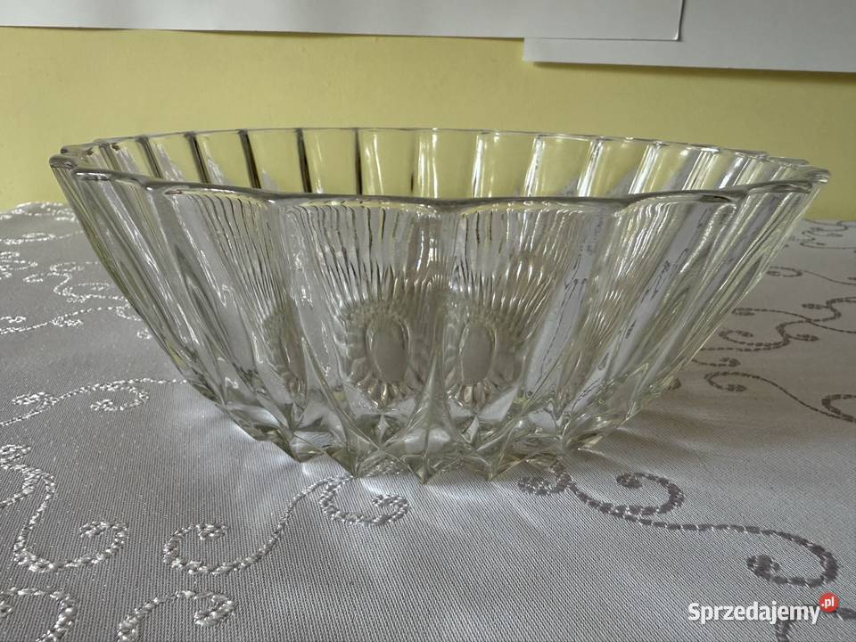 Kryształowa Salaterka Misa Półmisek Klasyka Czerwionka-Leszczyny