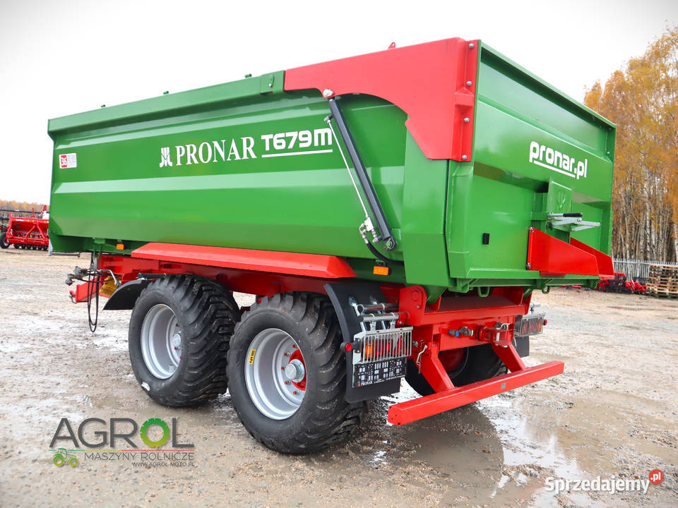 Pronar Przyczepa skorupowa 1218ton T679M T669 Przyczepy rolnicze Mława