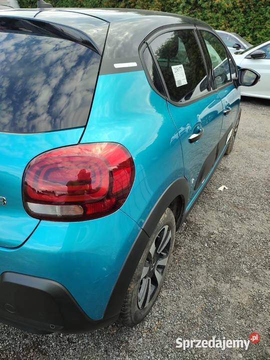 Citroen C3 iii 2023 12 na części kolor ewjd Rok produkcji 2023 Jasło