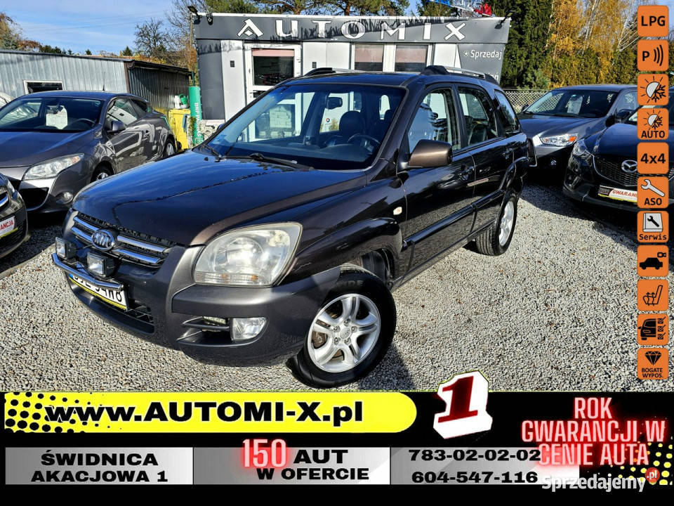 Kia Sportage LPG do 2035r Bogate Wyposażenie możliwa zamiana Świdnica sprzedam