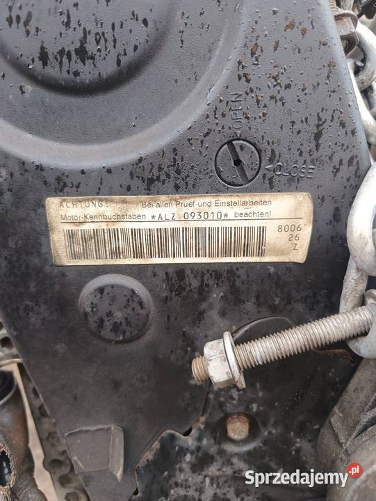 Silnik VW Audi Seat 16 kod ALZ kompletny Sławno