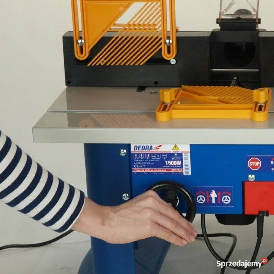 DEDRA DED7742 FREZARKA DOLNOWRZECIONOWA STOŁOWA