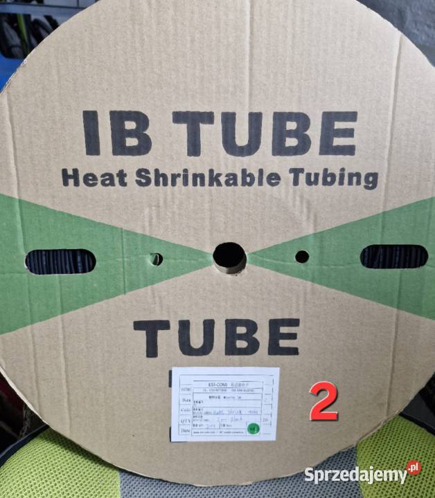Rurka termokurczliwa 1mm 2mm gumowa na metry zachodniopomorskie Koszalin
