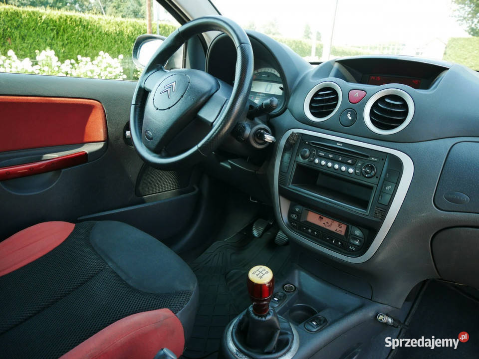 Citroen C2 14i 75 Eu4 VTR Salon Polska Klimatr czarny Goczałkowice-Zdrój