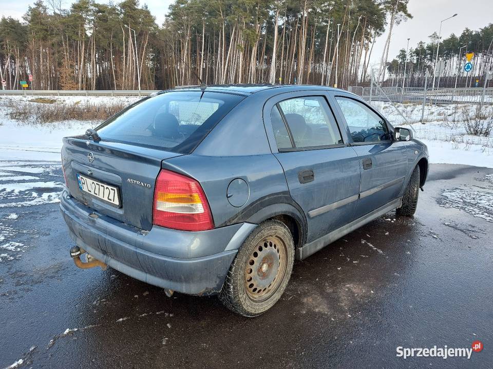 Samochód MAMY Opel Astra 2 16 8v LPG Hak centralny zamek Astra Leszno
