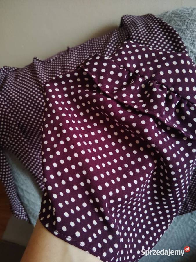 Ładna bluzeczka z długimi rozkloszowanym i Bluzki i koszule Lidzbark Warmiński sprzedam