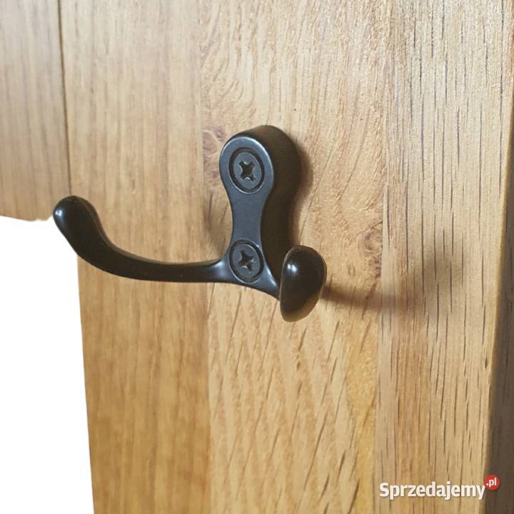 Wieszak drewniany loft wiszący na ścianę na śląskie Pszczyna