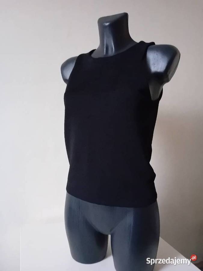 czarna bluzka prazkowana Warszawa