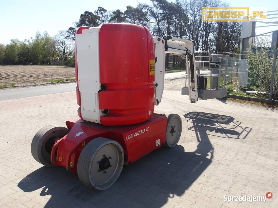 Podnośnik koszowy przegubowy 12m Manitou Pleszew