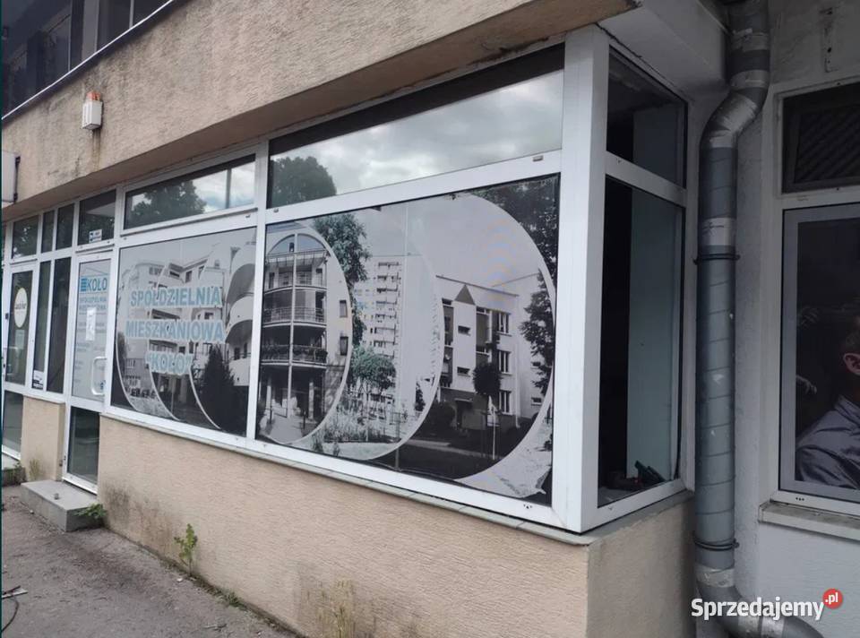 Witryna Aluminiowa zewnetrzne drzwi sklepowe 634