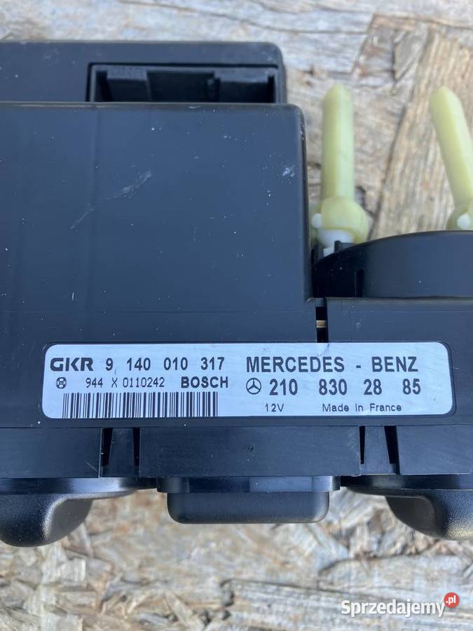 Mercedes W210 panel sterowania nawiew Kłodzko