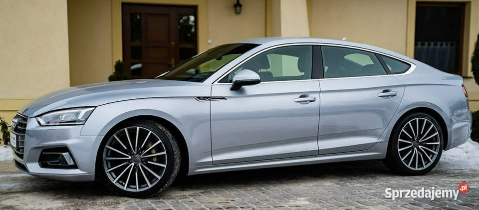 Audi A5 Sportback Gwarancja w 30 TDI Quattro 218 isofix Lipno