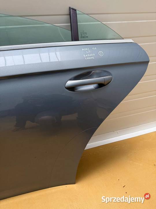 Mercedes CLS C219 W219 TYLNIE TYLNE DRZWI LEWE Rudka