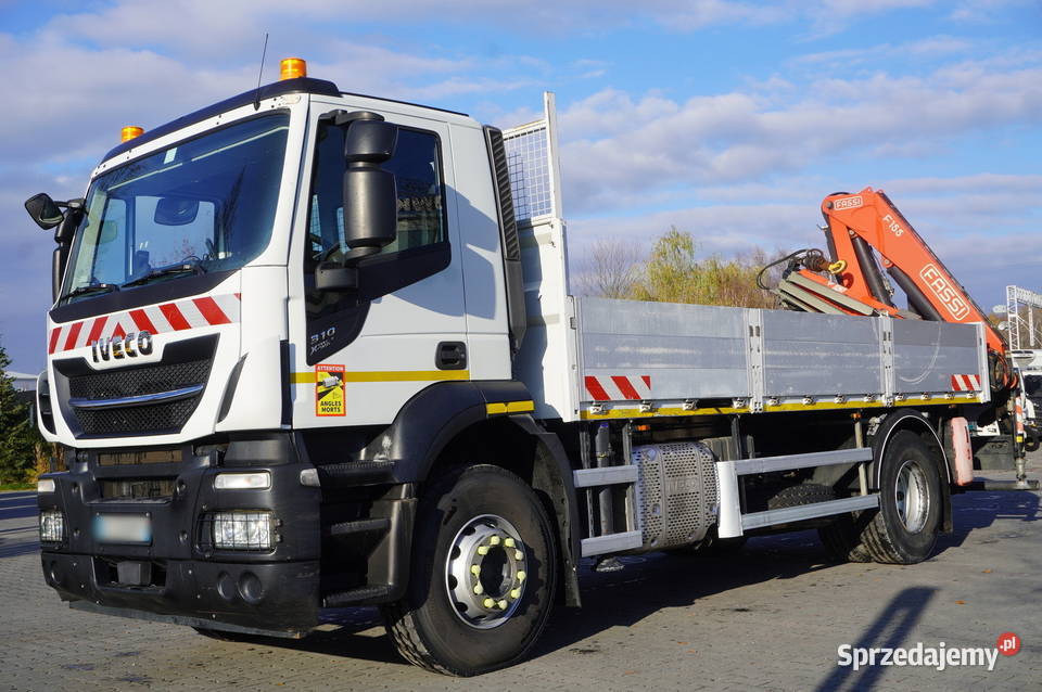 veco Stralis XWay 310 4x2 E6 dźwig Fassi F155670 sprzedam