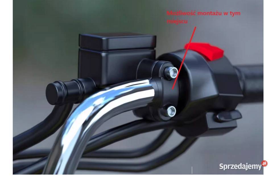 OBEJMA 22 MM UCHWYT NA KIEROWNICE MOTOCYKLA Motoryzacja Sosnowiec sprzedam