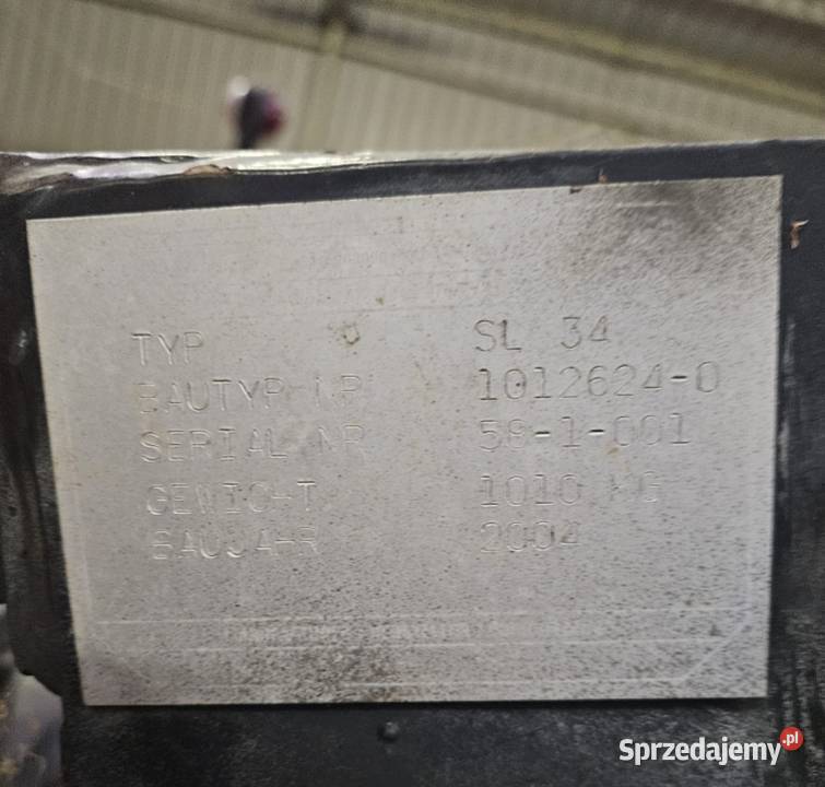 Pług do śniegu schmidt 340 metra Limanowa